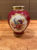 Vintage vaas met bloemmotief, Antiquités & Art, Antiquités | Vases, Enlèvement