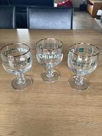 3 groene Chimay-glazen, Nieuw