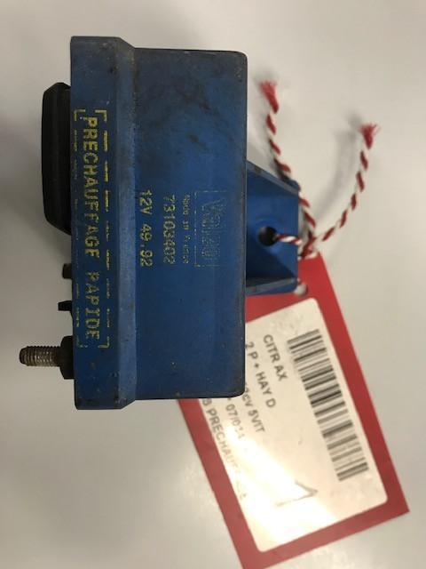 VOORGLOEI RELAIS Citroën AX (01-1986/12-1998) (73103402), Auto-onderdelen, Elektronica en Kabels, Citroën, Gebruikt