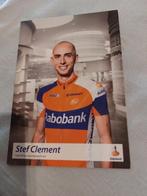 Wielerkaart : Stef Clement / Rabobank, Verzenden, Zo goed als nieuw, Poster, Plaatje of Sticker