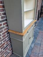 Massief houten boekenkast/bibliotheekkast GRATIS LEVERING, Ophalen of Verzenden, Zo goed als nieuw