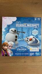 Olaf’s plaag me niet spel. Frozen. Hasbro., Hobby en Vrije tijd, Ophalen of Verzenden, Gebruikt
