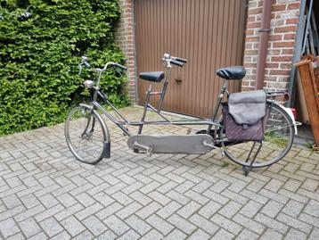 Oude tandem met 5 versnellingen, Enlèvement, Utilisé, Moins de 10 vitesses