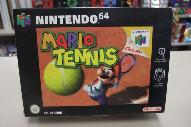 Mario Tennis (cib) neu6 n64, Consoles de jeu & Jeux vidéo, Jeux | Nintendo 64, Utilisé, Sport, 2 joueurs, À partir de 3 ans, Enlèvement ou Envoi