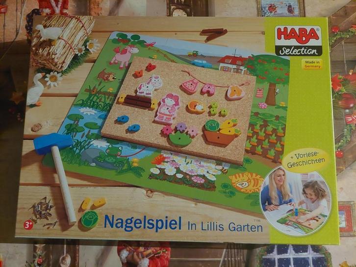 Hamertje Tik Lili's tuin - Haba, Kinderen en Baby's, Speelgoed | Educatief en Creatief, Gebruikt, Ophalen of Verzenden