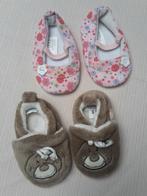 2 Mooie nieuwe paren babyslofjes (o.a. Noukie’s), maat 56-62, Kinderen en Baby's, Slofjes, Jongetje of Meisje, Noukie's, Nieuw