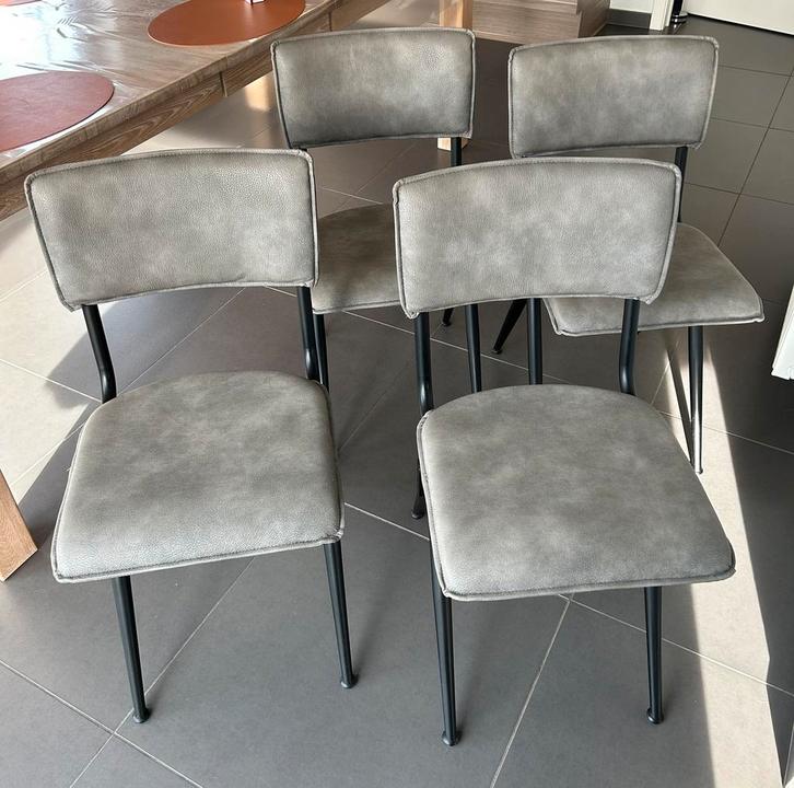 Stoelen Dutchbone, Huis en Inrichting, Stoelen, Gebruikt, Grijs, Ophalen