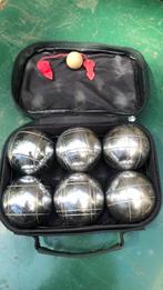 ijzeren petanqueballen ( 3 X 2 ), Sport en Fitness, Bowlen, Ophalen, Gebruikt