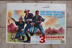 filmaffiche Dean Martin Sergeants 3 1962 filmposter, Verzamelen, Posters, Rechthoekig Liggend, Ophalen of Verzenden, Zo goed als nieuw