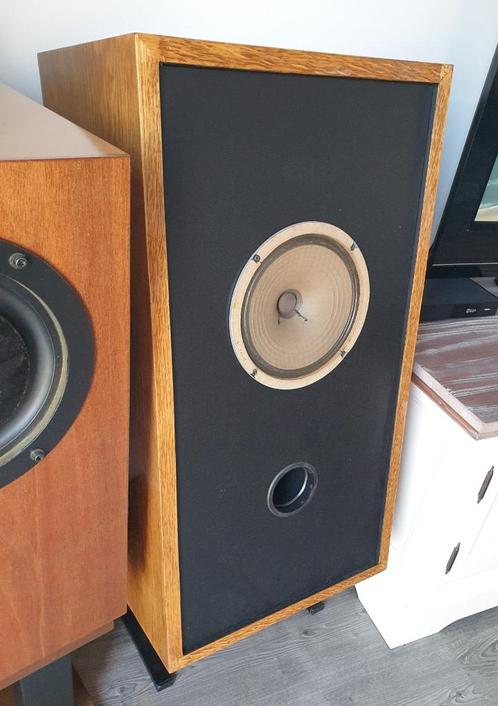Vintage Goodmans alnico hoog rendements breedband set, Audio, Tv en Foto, Luidsprekerboxen, Zo goed als nieuw, Front, Rear of Stereo speakers