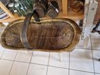 panier oblong ancien 90/40cm €50, Panier, Enlèvement, Utilisé