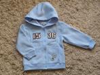★ M86 - Fleece Trui met kap, Kinderen en Baby's, Babykleding | Maat 86, Ophalen of Verzenden, Zo goed als nieuw, Jongetje, Truitje of Vestje