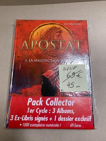 BD Must : Pack Apostat/Broeders 1 à 3, état neuf.