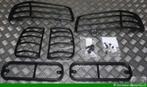 Set lampbeschermers voor- & achterlichten zwart, Ophalen of Verzenden, Nieuw, Land Rover