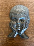 Plaquette kinderhoofd keramiek Tieberghien, Antiek en Kunst, Ophalen of Verzenden