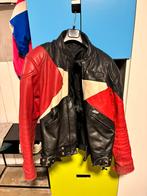 Veste moto cuir Vintage, Enlèvement ou Envoi, Seconde main, Hommes, Manteau | cuir