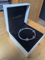 Bracelet Pandora, Ophalen of Verzenden, Zo goed als nieuw, Met bedels of kralen, Zilver