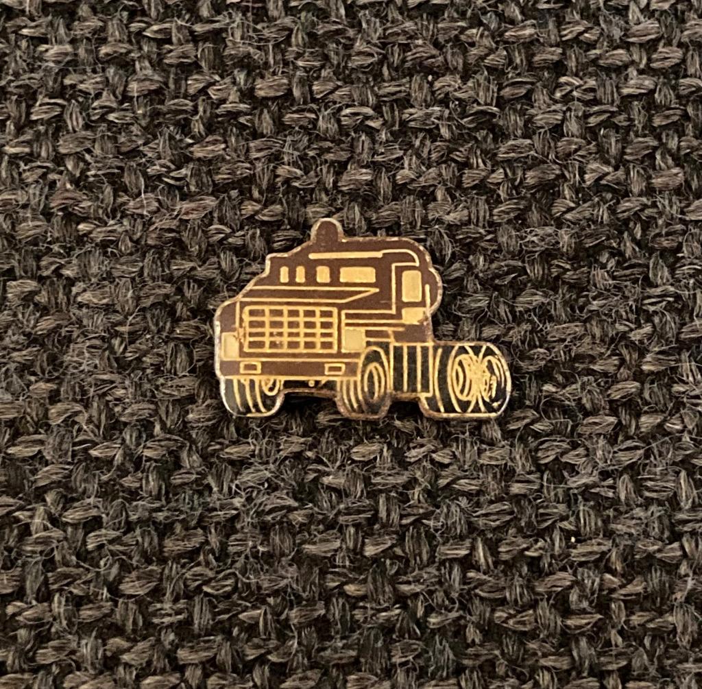 PIN - TRUCK - CAMION - VRACHTWAGEN, Envoi, Utilisé, Transport, Insigne ou Pin's