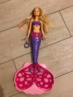 Barbie bubbelpret zeemeermin van Mattel, Gebruikt, Ophalen of Verzenden, Barbie