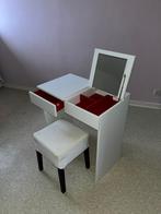 Make-uptafel met stoel, 50 tot 100 cm, Minder dan 100 cm, Gebruikt, Ophalen