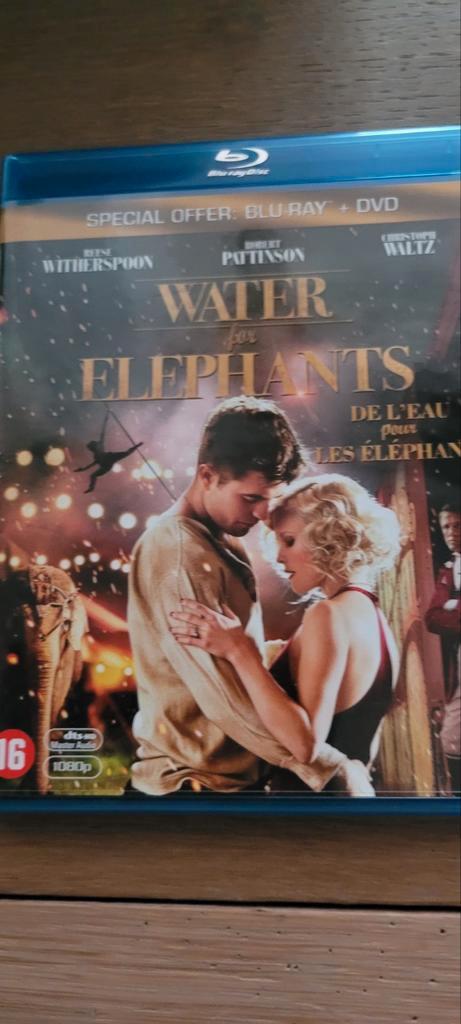 Water For Elephants  Blu-ray + Dvd, Cd's en Dvd's, Blu-ray, Zo goed als nieuw, Drama, Verzenden