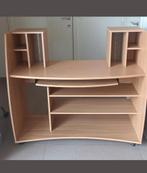 Op wieltjes zeer mooi computer/ bureau meubel, Huis en Inrichting, Ophalen, Zo goed als nieuw