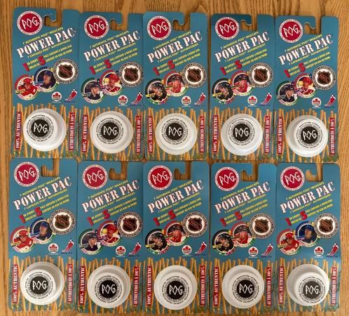 1994 POG - Nhl Power Pac - Lot of 10 Sealed Packs, Sport en Fitness, IJshockey, Nieuw, Overige typen, Ophalen of Verzenden