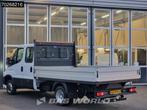 Iveco Daily 35C21 3.0 210PK 2025model Dubbel Cabine Open laa, Auto's, Bestelwagens en Lichte vracht, Stof, Euro 6, 4 cilinders