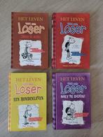 Het Leven van een Loser - set van 4 boeken, Ophalen of Verzenden, Gelezen, Jeff Kinney, Fictie
