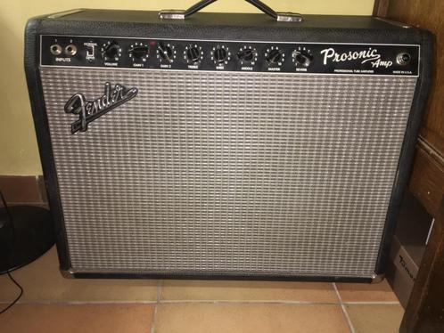 FENDER  lampen versterker PROSONIC, Muziek en Instrumenten, Versterkers | Bas en Gitaar, Gebruikt, Gitaar, 50 tot 100 watt, Ophalen