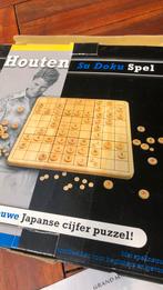 Houten sudoku, Ophalen of Verzenden, Nieuw