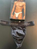 Calvin Klein String Men, Verzenden, Zwart, Calvin Klein, Slip