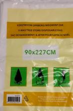 afvalzak kerstboom opberg of wegwerp 90x227 cm 2x wit, Ophalen of Verzenden, Nieuw