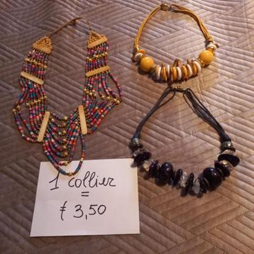 COLLIERS pour FEMME beschikbaar voor biedingen