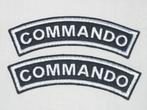 Schouderset COMMANDO, Verzamelen, Militaria | Algemeen, Embleem of Badge, Ophalen of Verzenden, Landmacht