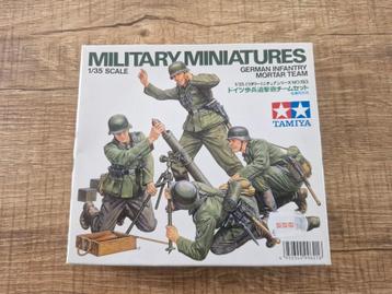 Tamiya German Infantry Mortar Team 1/35 beschikbaar voor biedingen