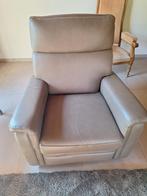 Salon Cuir - Divan avec 2 relax élec. + 2 fauteuils 1 place, Gebruikt, Leer, Contemporain, Ophalen