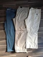 Broek katoen en Jeans mt 50/52, dames, Vêtements | Femmes, Grandes tailles, Enlèvement ou Envoi, Comme neuf, Beige, Pantalon ou Jeans