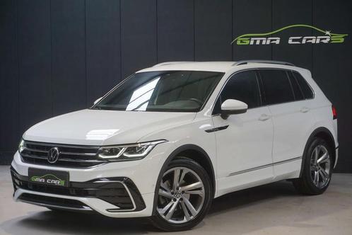 Volkswagen Tiguan 1.5TSI R-Line Benzine Automaat-360c-Leder-, Auto's, Volkswagen, Bedrijf, Te koop, Tiguan, ABS, Achteruitrijcamera
