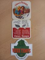 Sous-bocks Vieux Temps. (265), Collections, Marques de bière, Enlèvement ou Envoi, Comme neuf