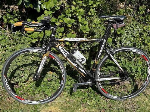Snelle Prorace racefiets Carbon-Ultegra-TTstuur-Fr53, Fietsen en Brommers, Fietsen | Heren | Sportfietsen en Toerfietsen, Zo goed als nieuw