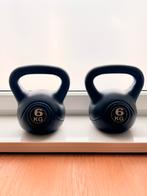Tunturi PVC Kettle Bell - Kettlebell - 6 kg - 2 stuks, Sport en Fitness, Ophalen, Zo goed als nieuw, Kettlebell