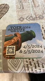 Beer Mat Tour 2024 de Geuze, Collections, Sous-bock, Enlèvement ou Envoi, Neuf