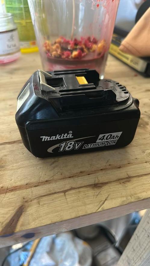 Makita accu BL1840b, Doe-het-zelf en Bouw, Gereedschap | Machine-onderdelen en Toebehoren, Gebruikt, Ophalen of Verzenden