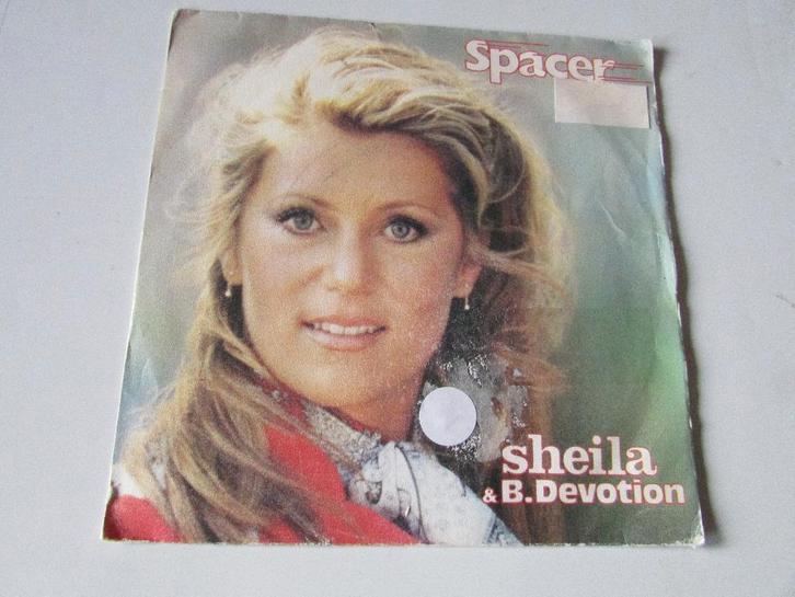 SHEILA B.DEVOTION, SPACER, SINGEL, Cd's en Dvd's, Vinyl | Pop, Gebruikt, 1960 tot 1980, Overige formaten, Ophalen of Verzenden