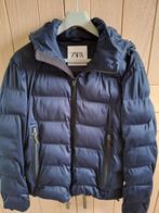 Winterjas, Kleding | Heren, Jassen | Winter, Ophalen, Gedragen, Blauw, Zara Man