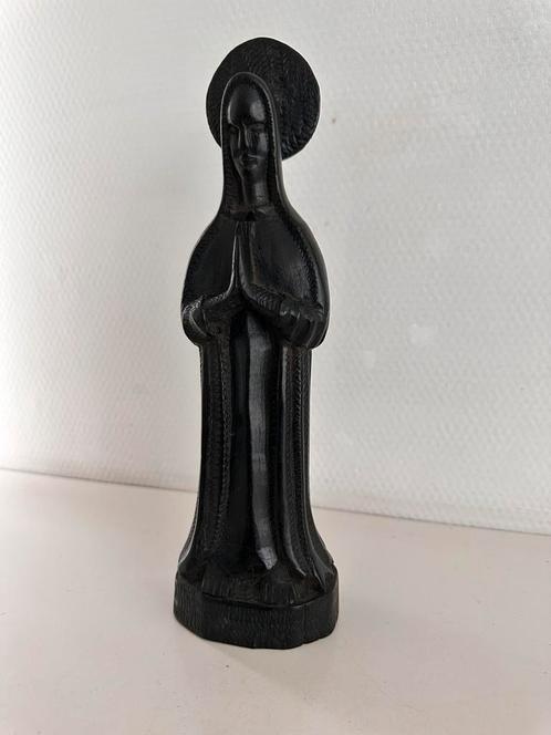 Vierge noire en ébène du Congo Collection Botanicus 1930, Antiquités & Art, Art | Art non-occidental, Enlèvement ou Envoi