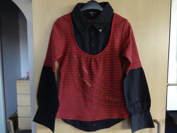 Pull NO NO maat 140 en Pull C&A maat 128.  Meisje. beschikbaar voor biedingen