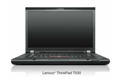 Ordinateur portable Lenovo T530, Informatique & Logiciels, Ordinateurs portables Windows, Utilisé, 15 pouces, SSD, 3 à 4 Ghz, 8 GB