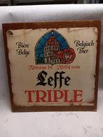 Kartonnen bord Leffe Triple, Verzamelen, Ophalen of Verzenden, Gebruikt, Reclamebord